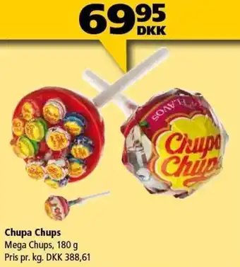 BorderShop Chupa Chups 180 g tilbud