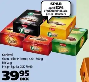 BorderShop Carletti 420-500 g tilbud
