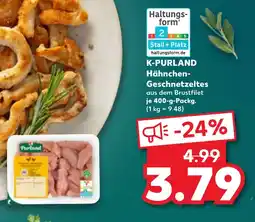 Kaufland DE K-PURLAND Hähnchen- Geschnetzeltes tilbud