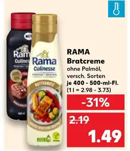 Kaufland DE RAMA Bratcreme tilbud