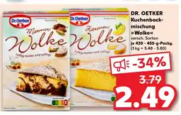 Kaufland DE DR. OETKER Kuchenback- mischung Wolke tilbud