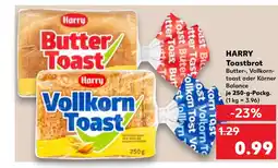 Kaufland DE HARRY Toastbrot tilbud
