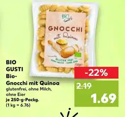 Kaufland DE BIO GUSTI Gnocchi mit Quinoa tilbud