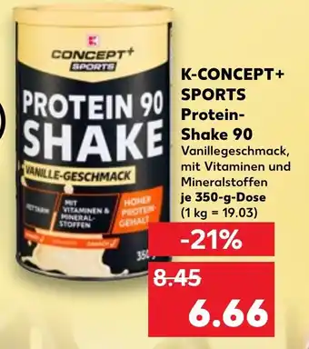 K-CONCEPT+ Sports Protein- Shake 90