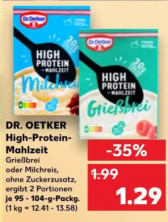 DR. OETKER High-Protein- Mahlzeit