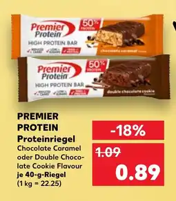Kaufland DE Premier Protein Proteinriegel tilbud