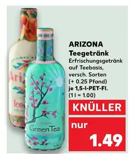 Kaufland DE ARIZONA Teegetränk tilbud