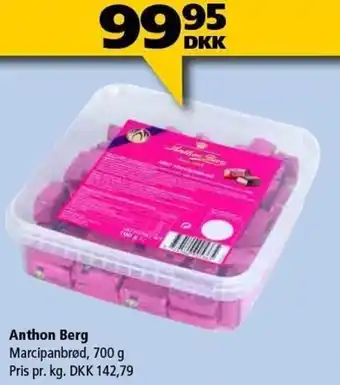 BorderShop Anthon Berg 700 g tilbud