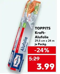 Kaufland DE TOPPITS Kraft- Alufolie tilbud