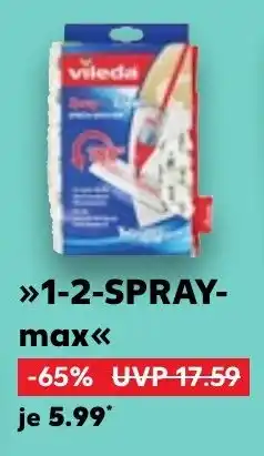 Kaufland DE Vileda 1-2-Spray max tilbud
