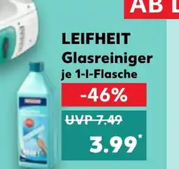 Kaufland DE LEIFHEIT Glasreiniger tilbud