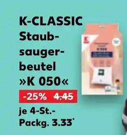 Kaufland DE K-CLASSIC Staub- sauger-beutel K 050 tilbud