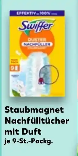 Kaufland DE Swiffer Staubmagnet Nachfülltücher mit Duft tilbud