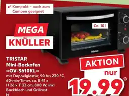 Kaufland DE TRISTAR Mini-Backofen OV-3610KL tilbud