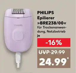 Kaufland DE PHILIPS Epilierer BRE238/00 tilbud
