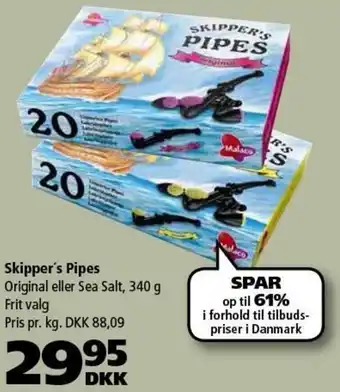 BorderShop Skipper's Pipes 340 g tilbud