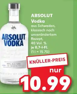 Kaufland DE ABSOLUT Vodka tilbud