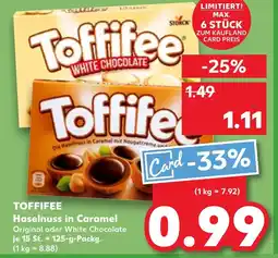 Kaufland DE TOFFIFEE Haselnuss in Caramel tilbud