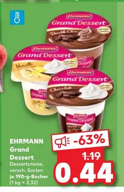 Kaufland DE EHRMANN Grand Dessert tilbud