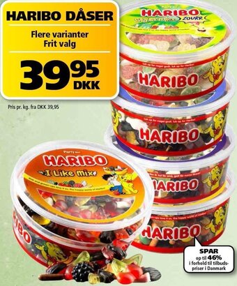 BorderShop Haribo Dåser tilbud