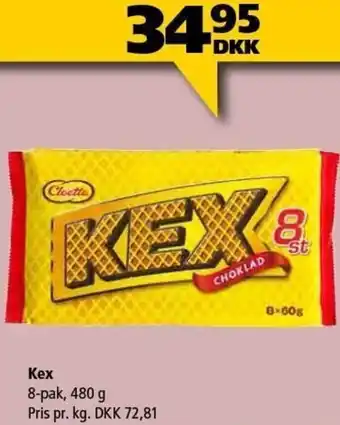 BorderShop Kex 480 g tilbud