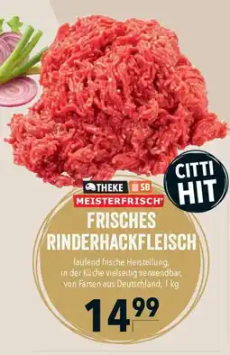 Citti Frisches Rinderhackfleisch tilbud