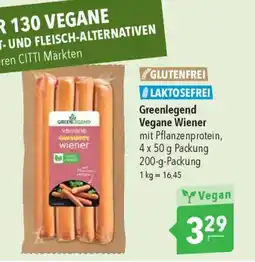 Citti Greenlegend Vegane Wiener tilbud
