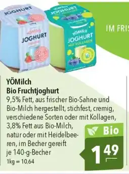 Citti YÖMilch Bio Fruchtjoghurt tilbud