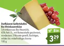 Citti Dorfkäserei Geifertshofen Bio Weinbauernkäse tilbud