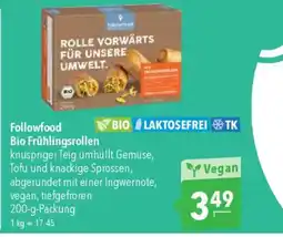 Citti Followfood Bio Frühlingsrollen tilbud