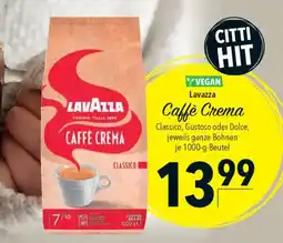Citti LAVAZZA Caffè Crema tilbud