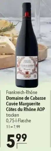 Citti Frankreich-Rhône Domaine de Cabasse Cuvée Marguerite Côtes du Rhône AOP tilbud