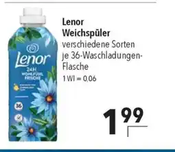 Citti Lenor Weichspüler tilbud