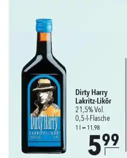 Citti Dirty Harry Lakritz-Likör tilbud