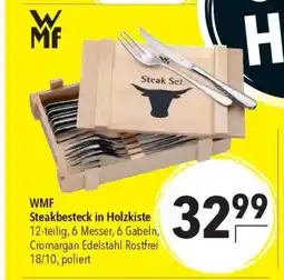 Citti WMF Steakbesteck in Holzkiste tilbud