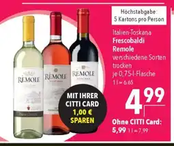 Citti Frescobaldi Remole tilbud