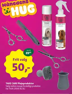 Maxi Zoo TAKE CARE Plejeprodukter tilbud