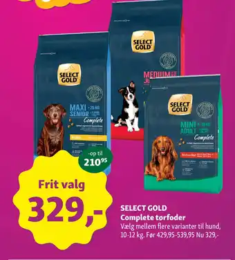 SELECT GOLD Complete tørfoder