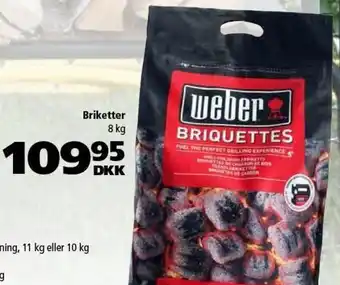 Weber Briketter 8 Kg