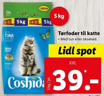 Lidl Tørfoder Til Katte 5Kg tilbud