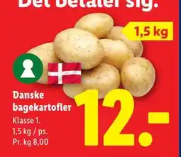 Lidl Danske bagekartofler tilbud