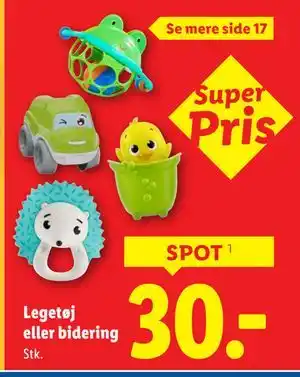 Legetøj eller bidering