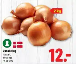 Lidl Danske løg tilbud