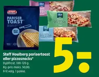 Steff Houlberg parisertoast eller pizzasnacks