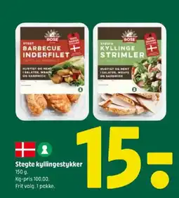 Coop 365 Stegte kyllingestykker tilbud