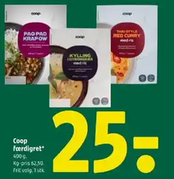 Coop 365 Coop færdigret tilbud