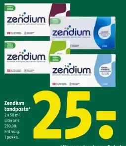 Coop 365 Zendium tandpasta tilbud