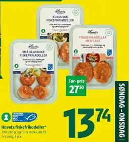 Coop 365 Havets fiskefrikadeller tilbud