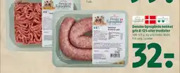 Coop 365 Danske Egnsgårde hakket gris 8-12% eller medister tilbud