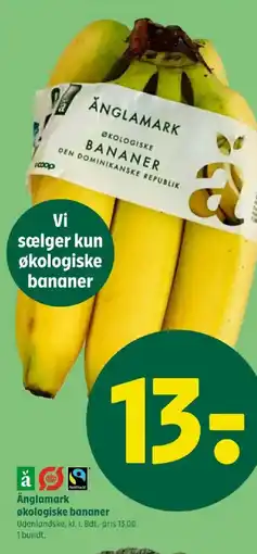 Coop 365 Änglamark økologiske bananer tilbud
